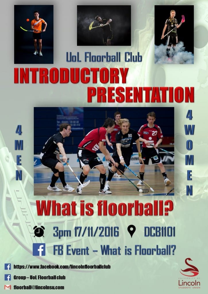 Floorball leaflet