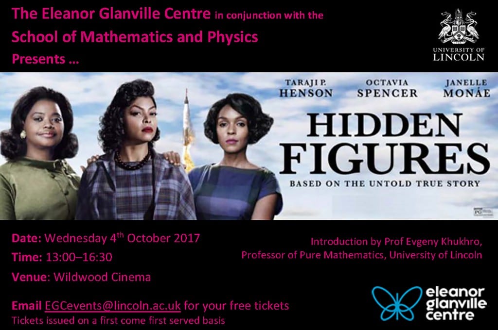 Hidden Figures Flyer October 2017