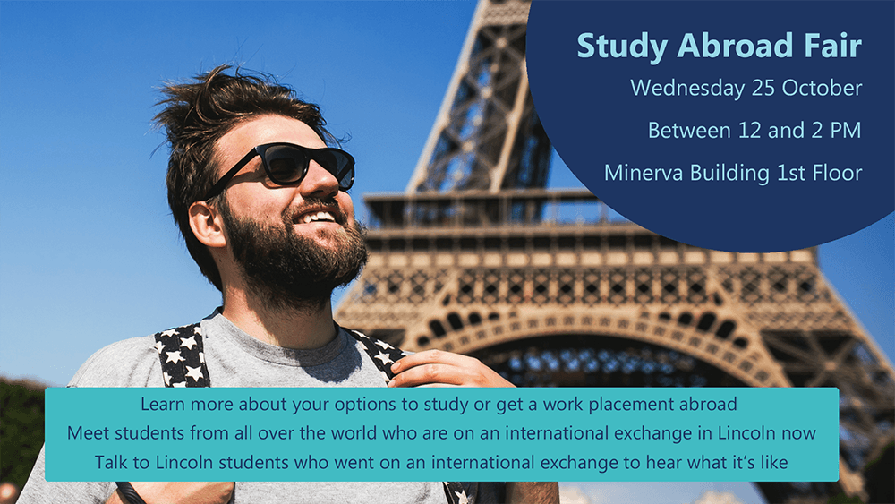 Event Study Abroad Fair flyer